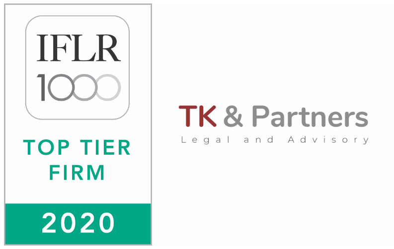 "Top Tier Financial and Corporate Law Firm In Armenia" by IFLR 1000